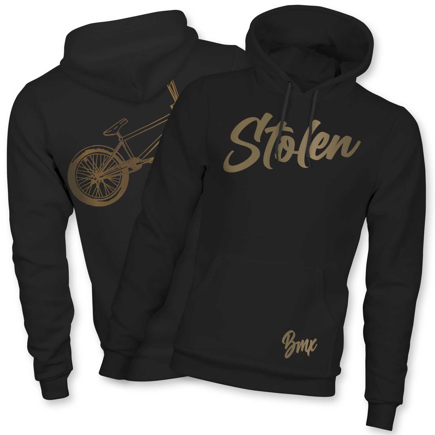 THAT BIG METAL BMX BIKE PULLOVER HOODIE