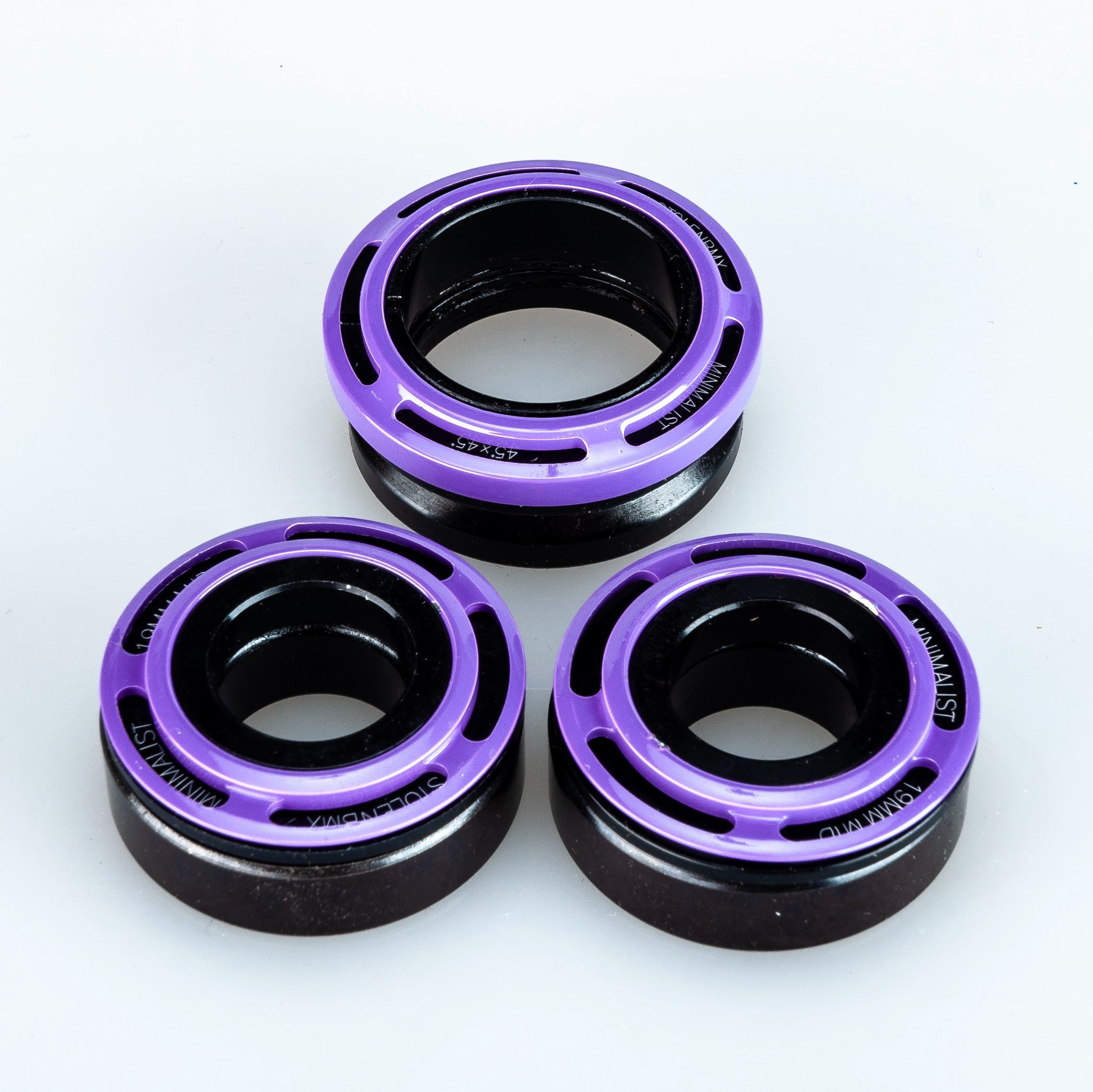 LAVENDER MINIMALIST HEADSET & 19MM BOTTOM BRACKET