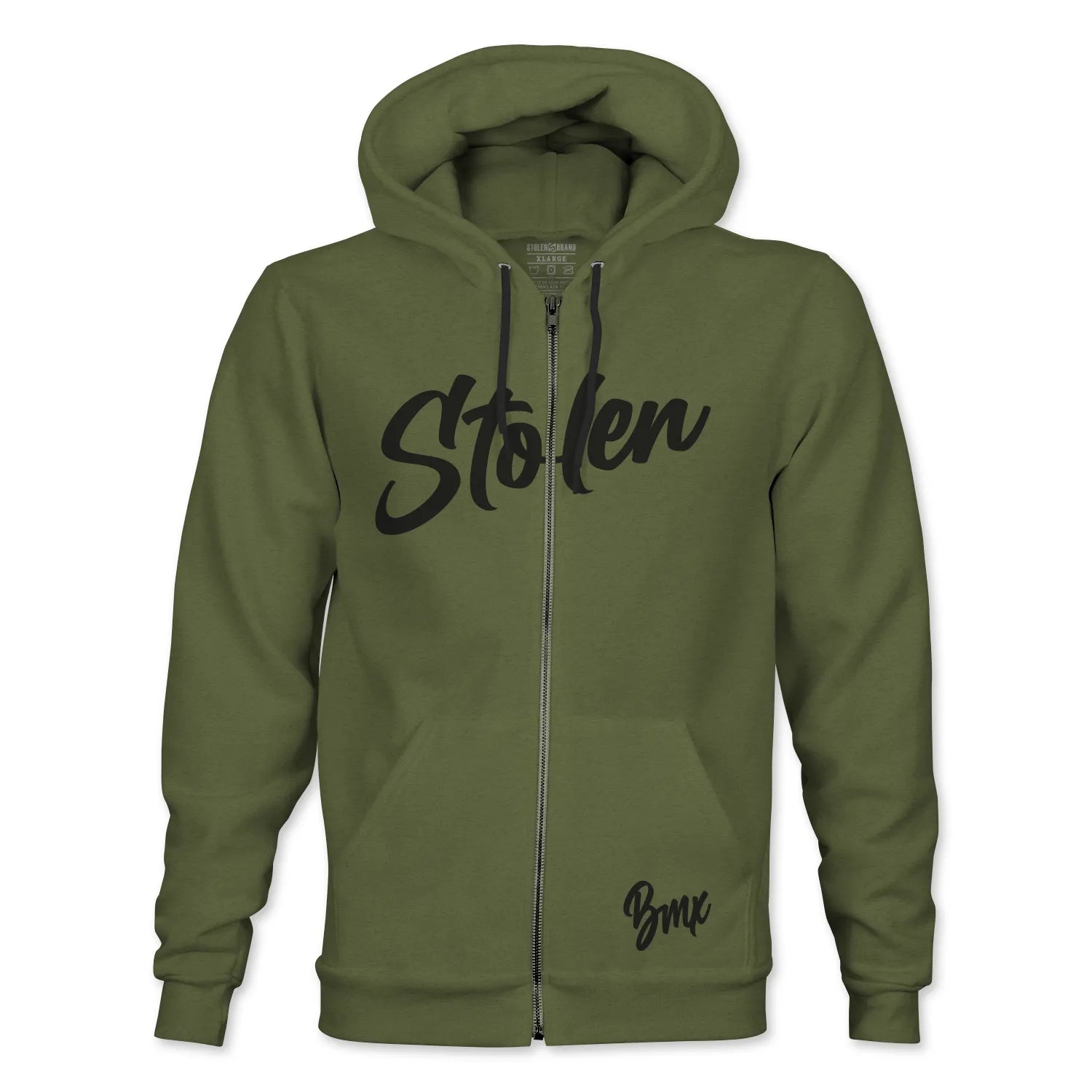 THAT BIG BMX BIKE ZIP UP HOODIE