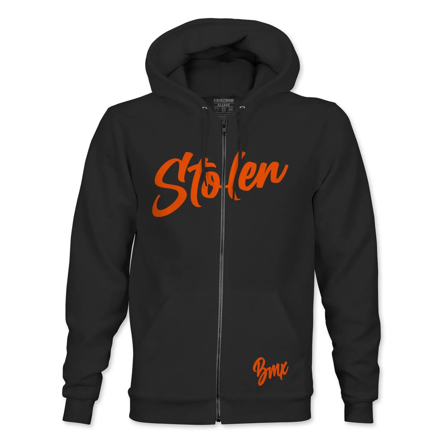 Orange on Black swatch