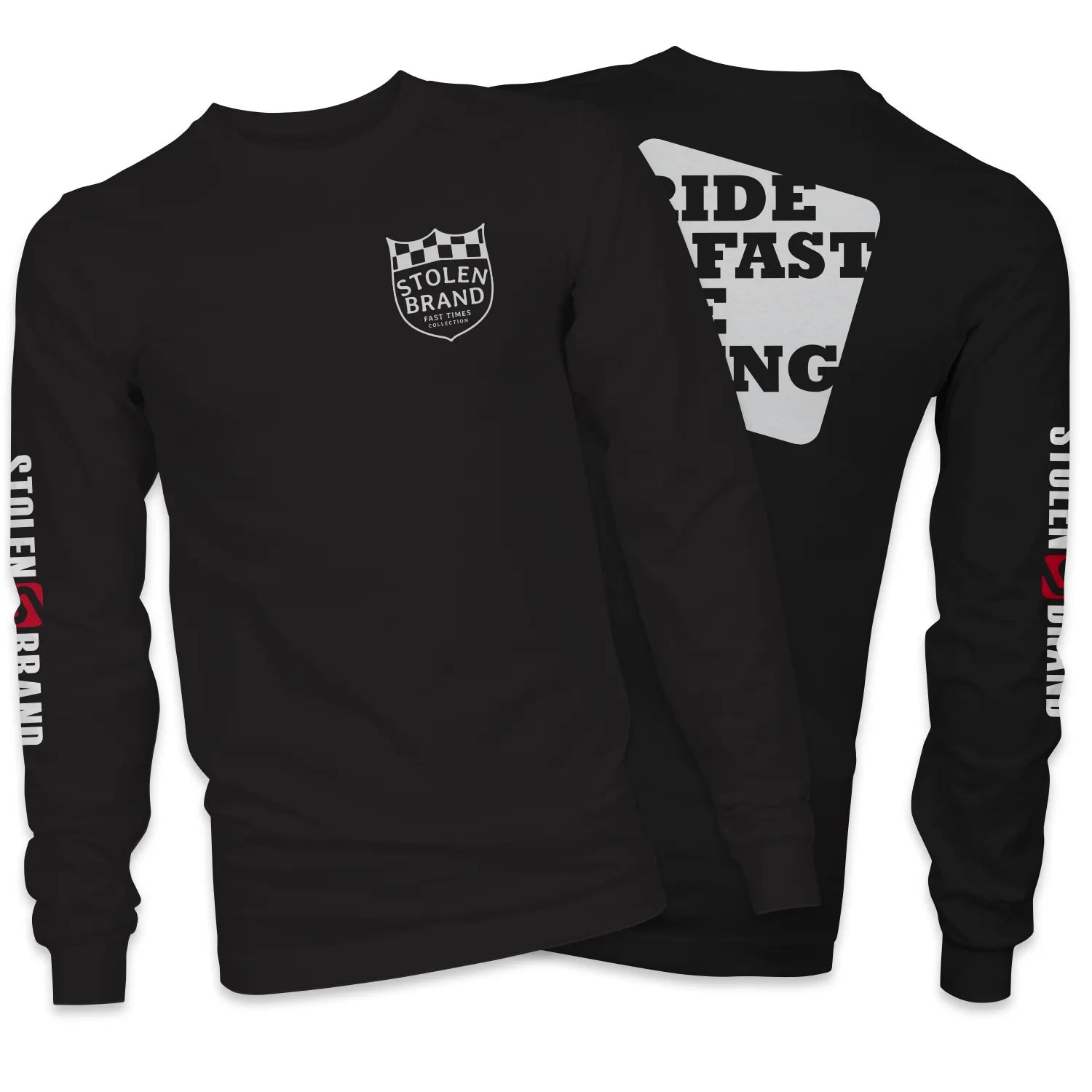 FAST-TIMES COLLECTION RIDE FAST DIE YOUNG LONG SLEEVE TEE
