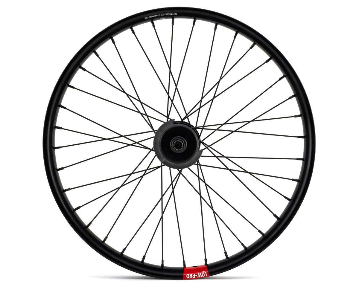 20" RAMPAGE PRO STREET REAR CASSETTE WHEEL, BLACK
